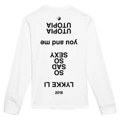 utopia white longsleeve